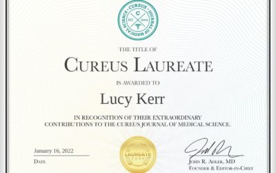Reconhecimento “Cureus Laureate”